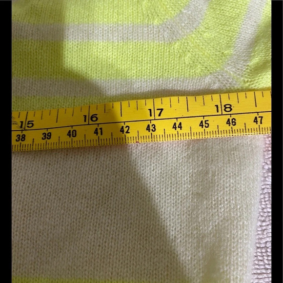 NWT Rondina 100% Cashmere Striped Sweater - Picture 5 of 7